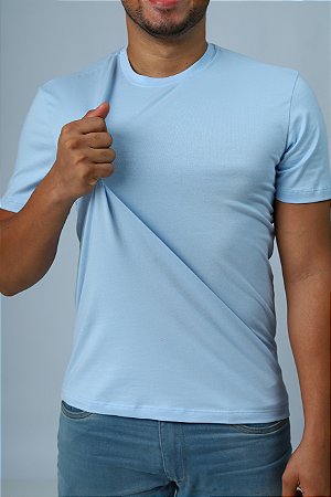 Camiseta LISA Flex Azul Bebê