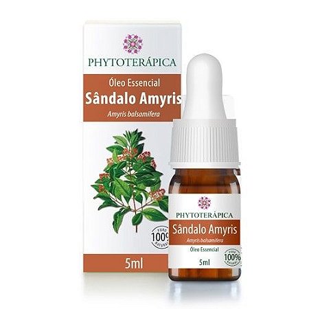 Óleo Essencial de Sândalo Amyris 5ml - Phytoterápica