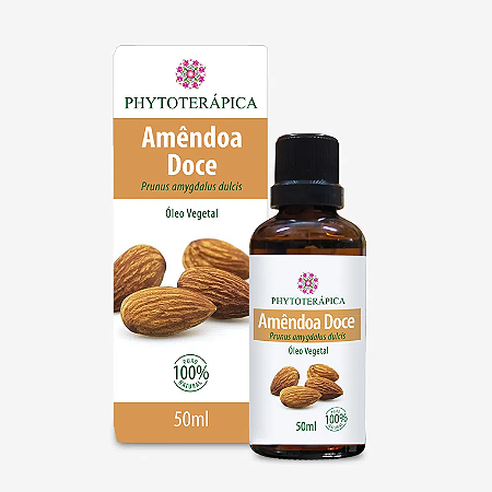 Óleo Vegetal de Amêndoa Doce 50ml - Phytoterápica