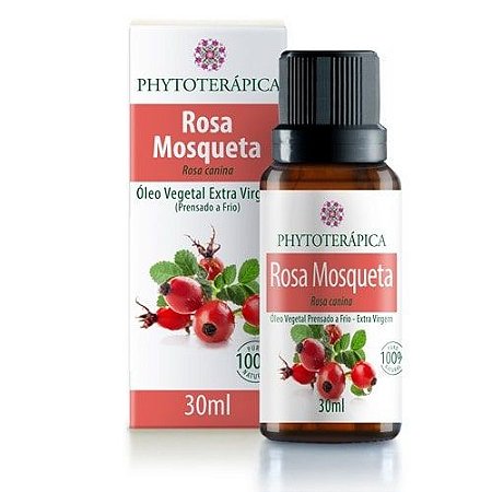 Óleo Vegetal de Rosa Mosqueta 30ml - Phytoterápica