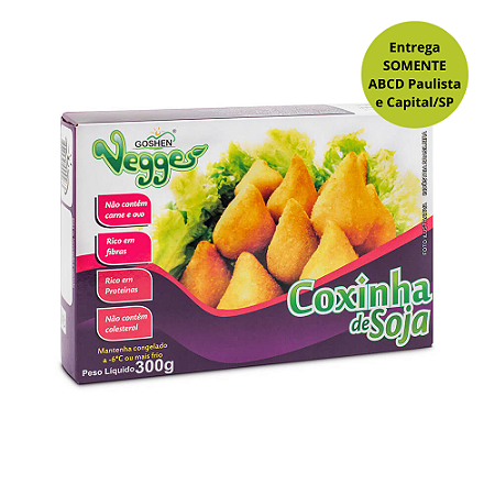 Coxinha de Soja Vegana 300g - Goshen