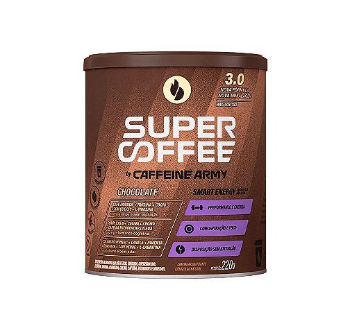 SuperCoffee 3.0 Chocolate 220g - Caffeine Army