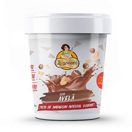 Pasta de Amendoim com Avelã 450g - La Ganexa