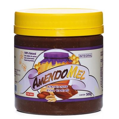 Pasta de Amendoim Amendomel Crocante com Cacau 500g - Thiani