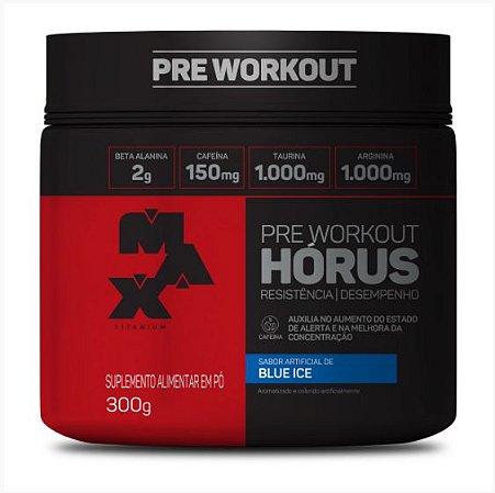 Pré Workout Hórus 300g - Max Titanium