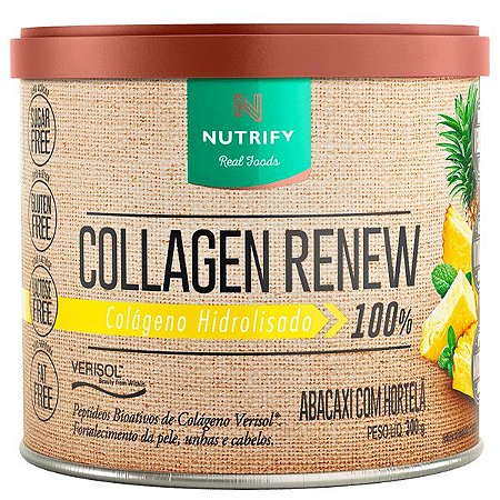 Colágeno Hidrolisado em pó Collagen Renew Verisol® 300g - Nutrify