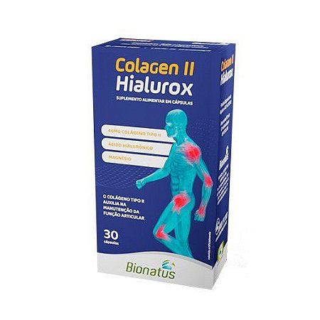 Colagen II Hialurox 30 cápsulas - Bionatus