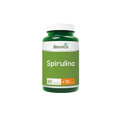 Spirulina 70 cápsulas - Bionatus