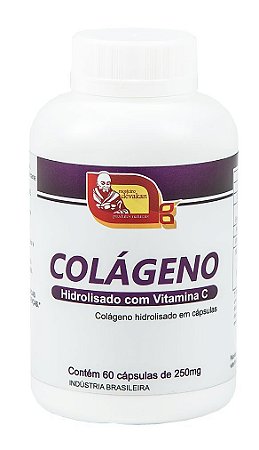 Colágeno Hidrolisado com Vitamina C 60 cápsulas - Mosteiro Dévakan