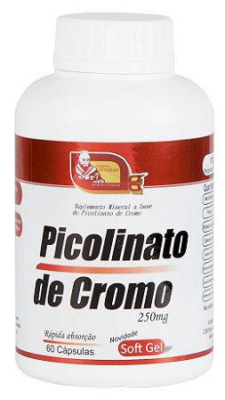 Picolinato de Cromo 60 cápsulas - Mosteiro Dévakan