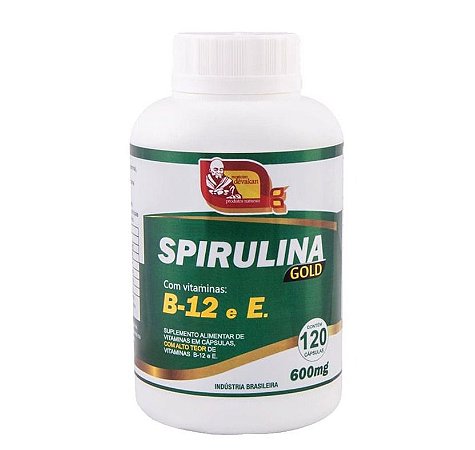 Spirulina Gold 120 cápsulas - Mosteiro Dévakan