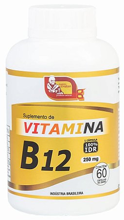 Vitamina B12 60 cápsulas - Mosteiro Dévakan