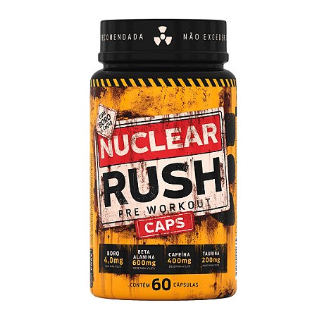 Nuclear Rush 60 cápsulas - Bodyaction