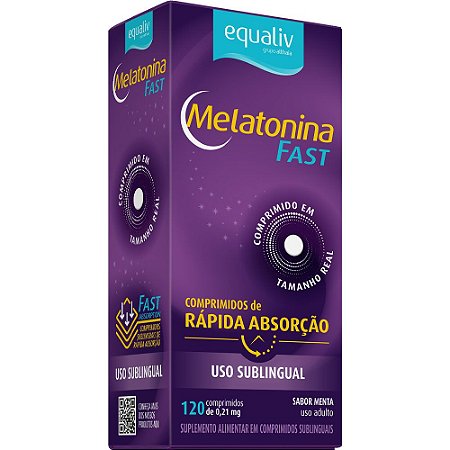 Melatonina Fast 120 comprimidos - Equaliv