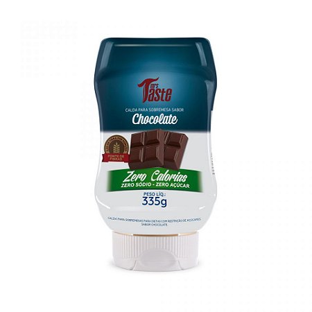Calda de Chocolate Zero 335g - Mrs Taste