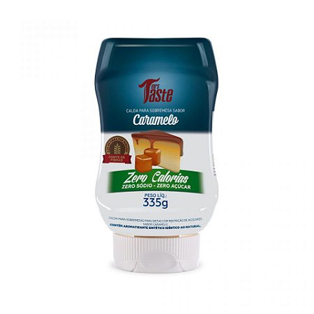 Calda de Caramelo Zero 335g - Mrs Taste