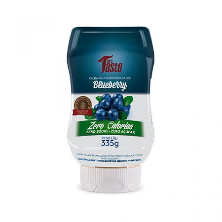 Calda de Blueberry Zero 335g - Mrs Taste