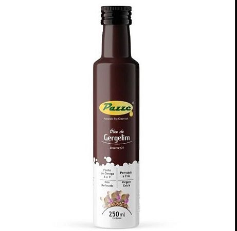 Óleo Extra Virgem de Gergelim 250ml - Pazze