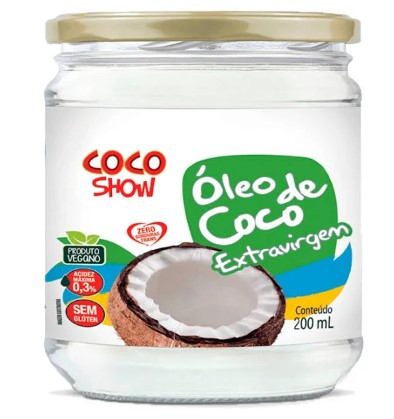 Óleo de Coco Extra Virgem 200ml - Coco Show