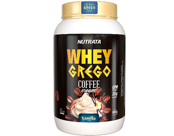 Whey Grego Coffee Cream 900g - Nutrata