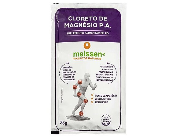 Cloreto de Magnésio PA Cristais 33g - Meissen