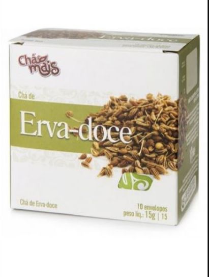 Chá de Erva Doce 10 sachês - Chá Mais