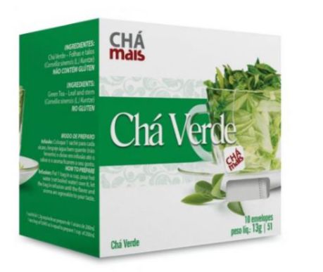 Chá Verde 10 sachês - Chá Mais