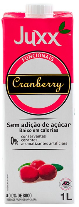 Suco de Cranberry Zero 1L - Juxx