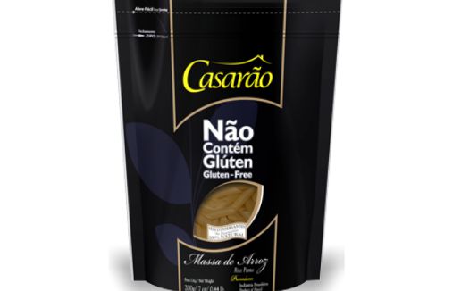 Macarrão de Arroz Penne Premium Sem Glúten 200g - Casarão