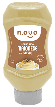 Maionese Vegana sabor Trufado 195g - N.OVO