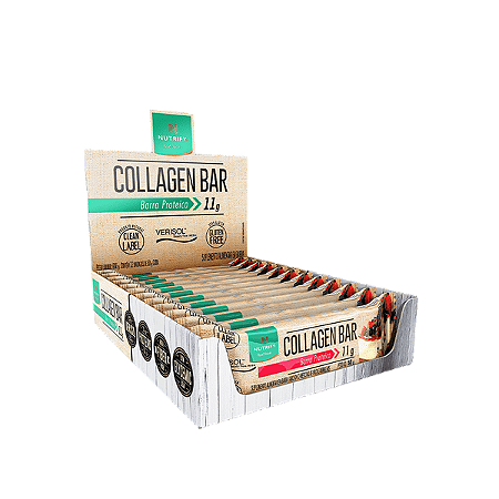 Collagen Bar Barra de Colágeno com VerisolⓇ 50g - Nutrify