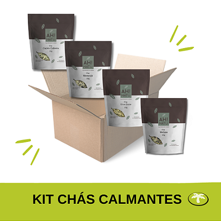 Kit Chás Calmantes - 4 itens