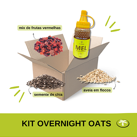 Kit Overnight Oats - 4 itens