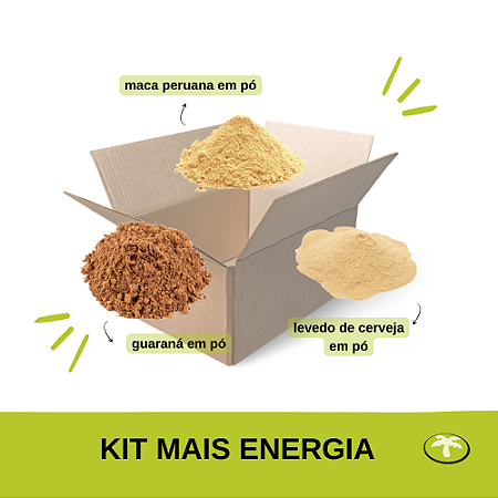 Kit Mais Energia - 3 itens