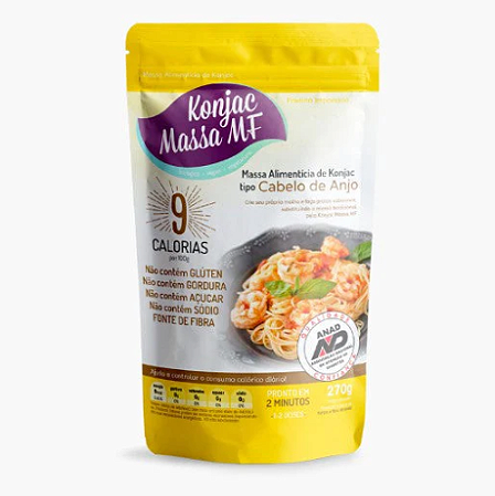 Massa de Konjac Tipo Cabelo de Anjo 200g - Konjac Massa MF