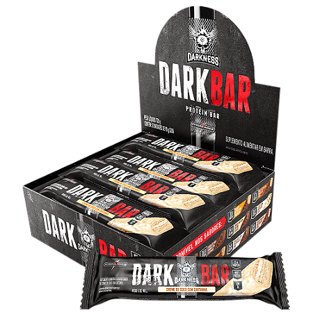 Barra de Proteína Dark Bar 90g - Darkness
