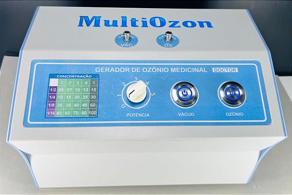 Gerador de Ozônio Medicinal MultiOzon com Vacuo