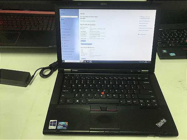 Notebook usado Lenovo ThinkPad T430 - i5 - 4GB -  SSD 120 GB
