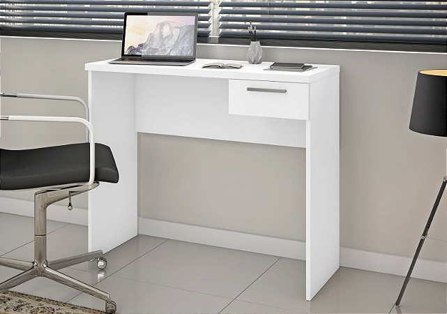 Mesa Office NT2000 - Branco - Notável Móveis