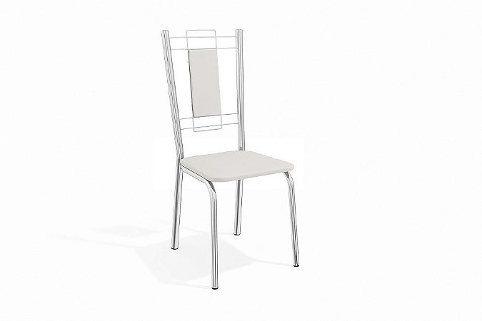 Par de Cadeiras Florença - Ref. 2C005 - Estampa: 106 (Branco) - Kappesberg