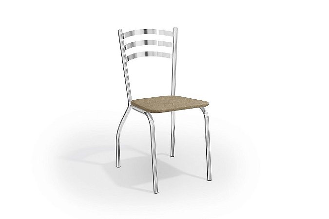 Par de Cadeiras Portugal - Ref. 2C007 - Estampa: 31 (Capuccino) - Kappesberg