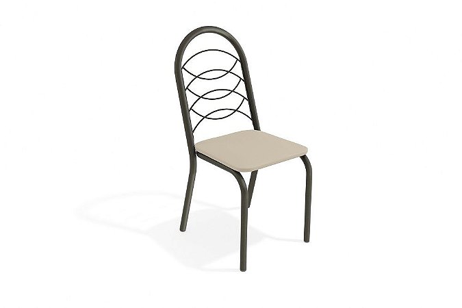 Par de Cadeiras Holanda - Ref. 2C009 - Estampa: 16 (Nude) Bronze - Kappesberg