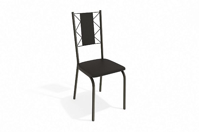 Par de Cadeiras Lisboa - Ref. 2C076 - Estampa: 110 (Preto) Bronze - Kappesberg