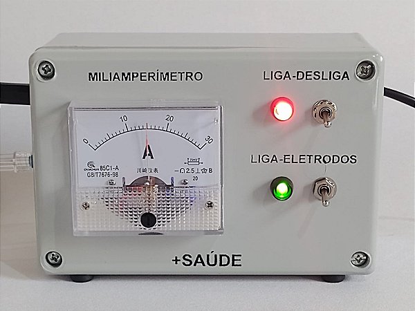 Mini Geradora de Prata Coloidal com Agitador Elétrico