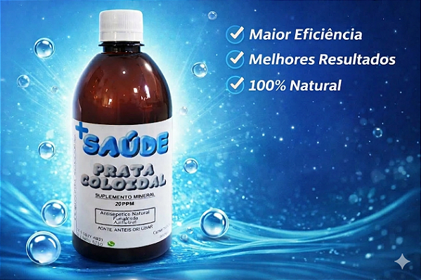 Prata Coloidal 20ppm