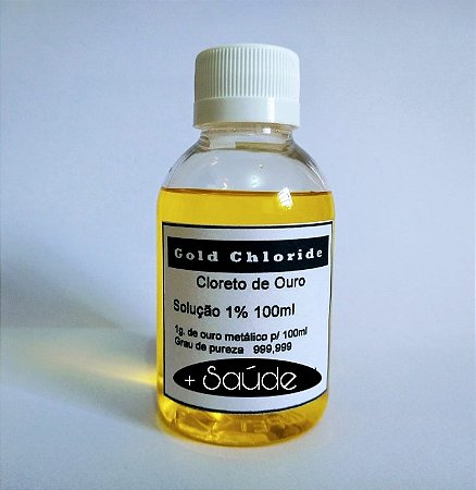 Cloreto de ouro 50ml
