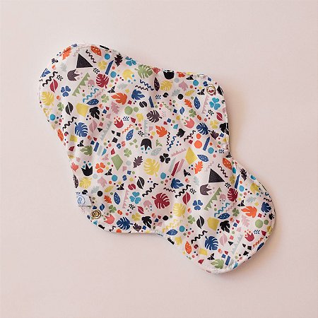 Absorvente Menstrual Grande - Folhas