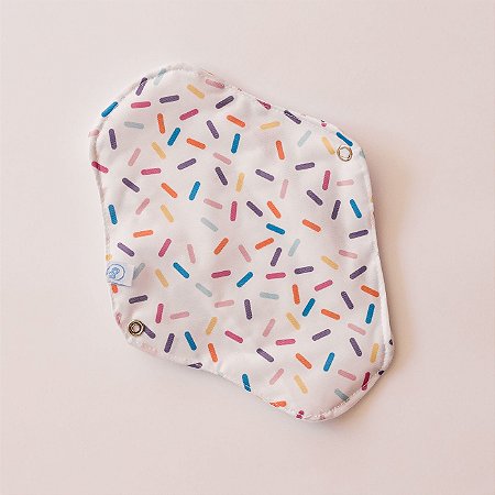 Absorvente Menstrual Médio - Confetes