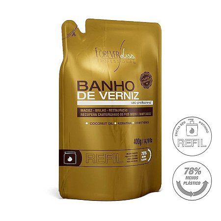 Máscara Banho de Verniz Forever Liss 250g pelo melhor preço