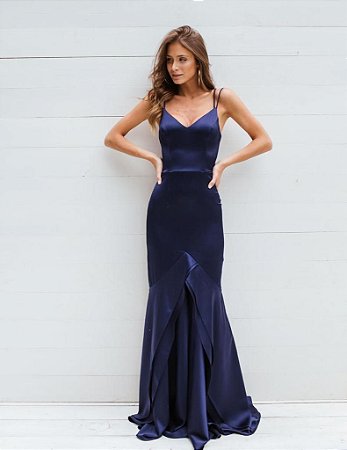 Vestido Longo Bela Marinho